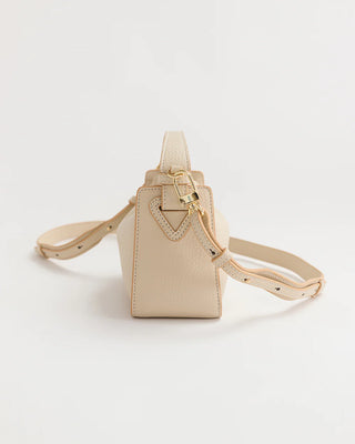 The Horse Mini Clementine Bag in Oat & Gold