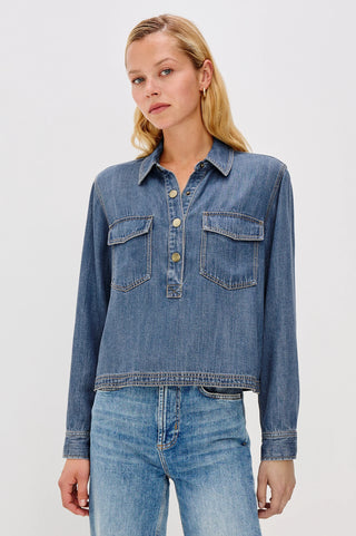 Rails Ports Shirt - Antique Blue