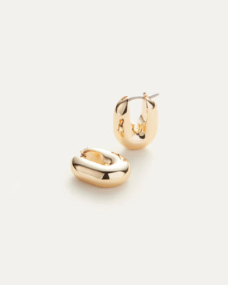 Jenny Bird Puffy U-Link Earrings