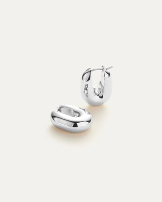 Jenny Bird Puffy U-Link Earrings