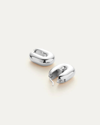 Jenny Bird Puffy U-Link Earrings