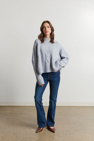 Line The Label Frankie Sweater in Icicle