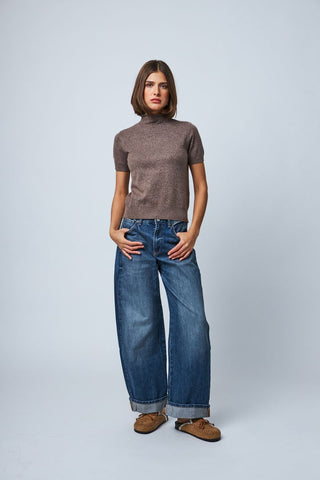 Line the Label Ciara Sweater in Mocha