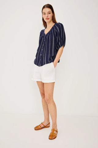 Rails Rix Shirt - Marina Stripe