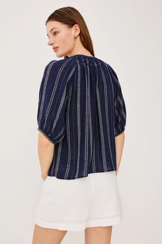 Rails Rix Shirt - Marina Stripe