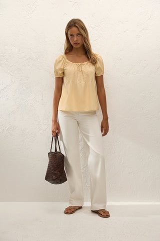 Faithfull Aurelia Top - Daffodil