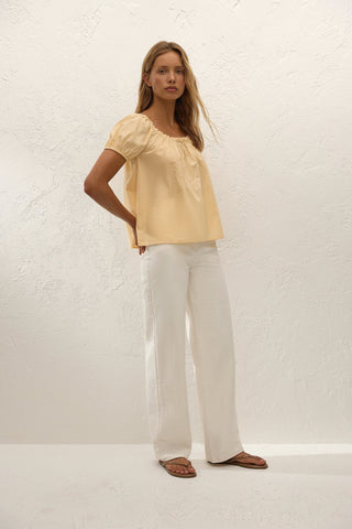 Faithfull Aurelia Top - Daffodil