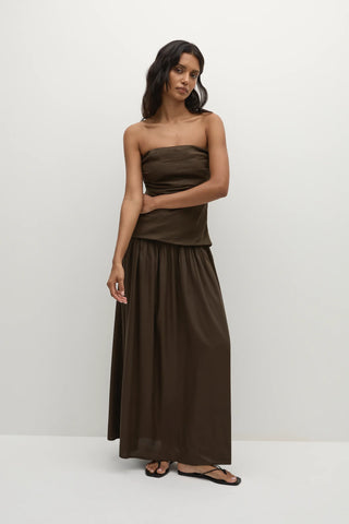 Faithfull Hedy Maxi Dress - Forest