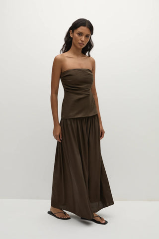 Faithfull Hedy Maxi Dress - Forest