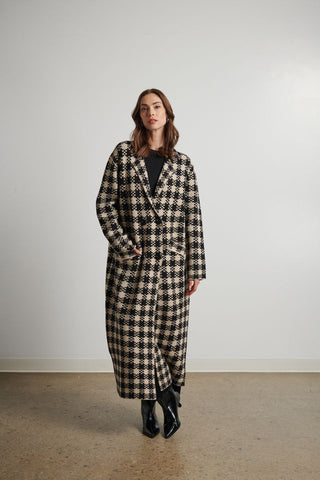 Line The Label Palmer Sweater- Porcelain Tile