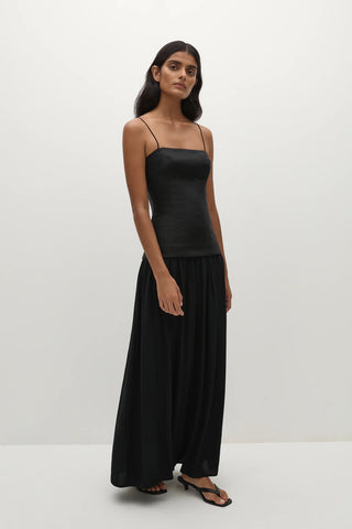 Faithfull Lenise Maxi Dress in Black