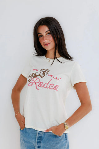 Sunny Somewhere Not My First Rodeo - Off White