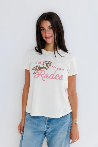 Sunny Somewhere Not My First Rodeo - Off White