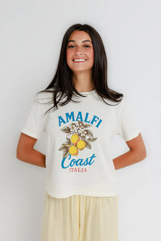 Sunny Somewhere Amalfi Coast Italia - Off White