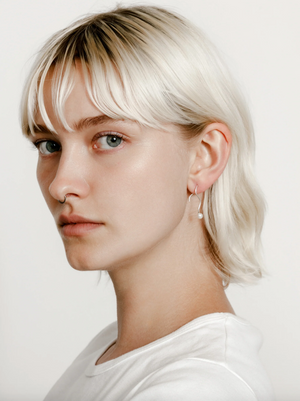 
            
                Load image into Gallery viewer, Wolf Circus Aiva Earrings in Silver
            
        