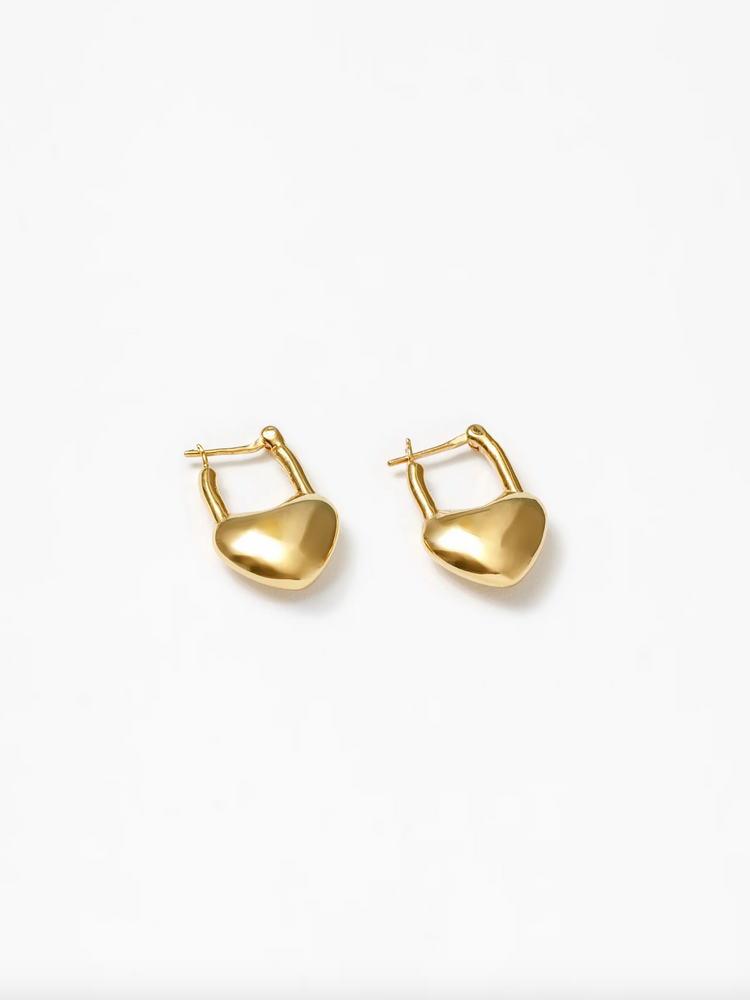 
            
                Load image into Gallery viewer, Wolf Circus Mona Earrings in Gold
            
        