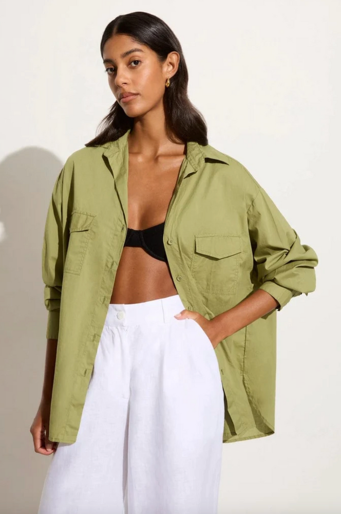 
            
                Load image into Gallery viewer, Faithfull the Brand Tyde Shirt in Khaki
            
        