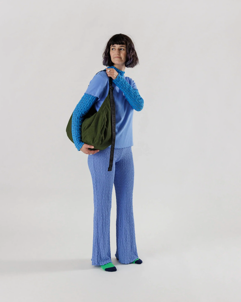 BAGGU Large Nylon Crescent Bag
