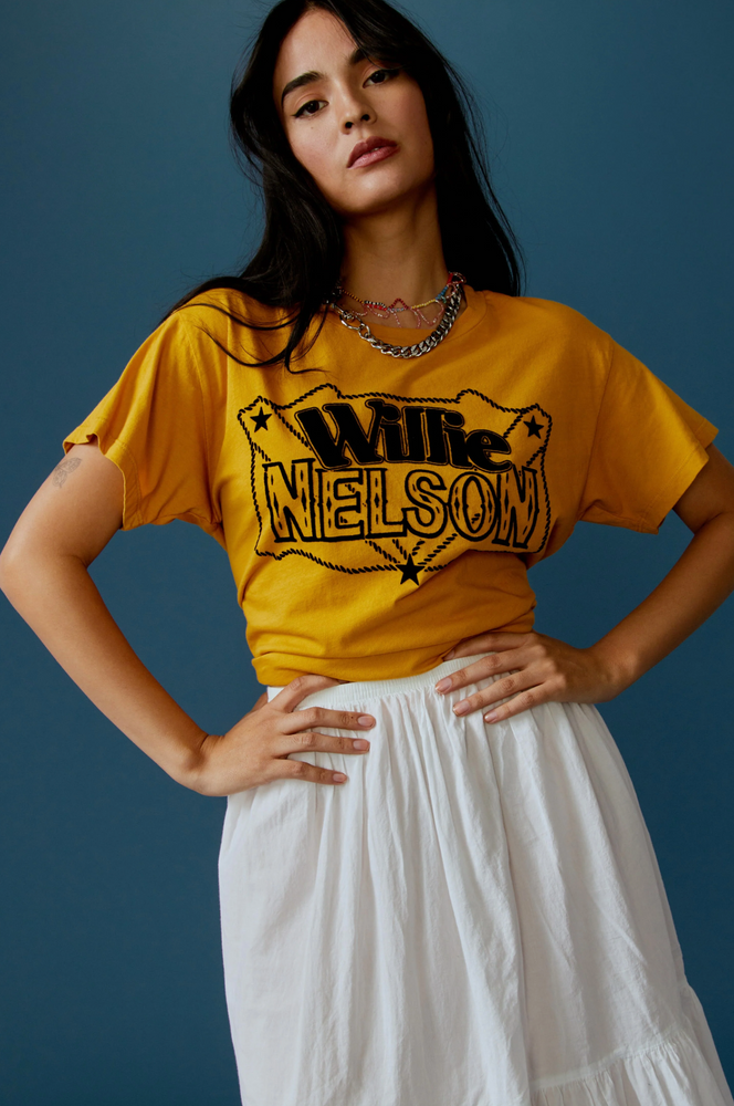
            
                Load image into Gallery viewer, Daydreamer Willie Nelson Lasso Tee
            
        