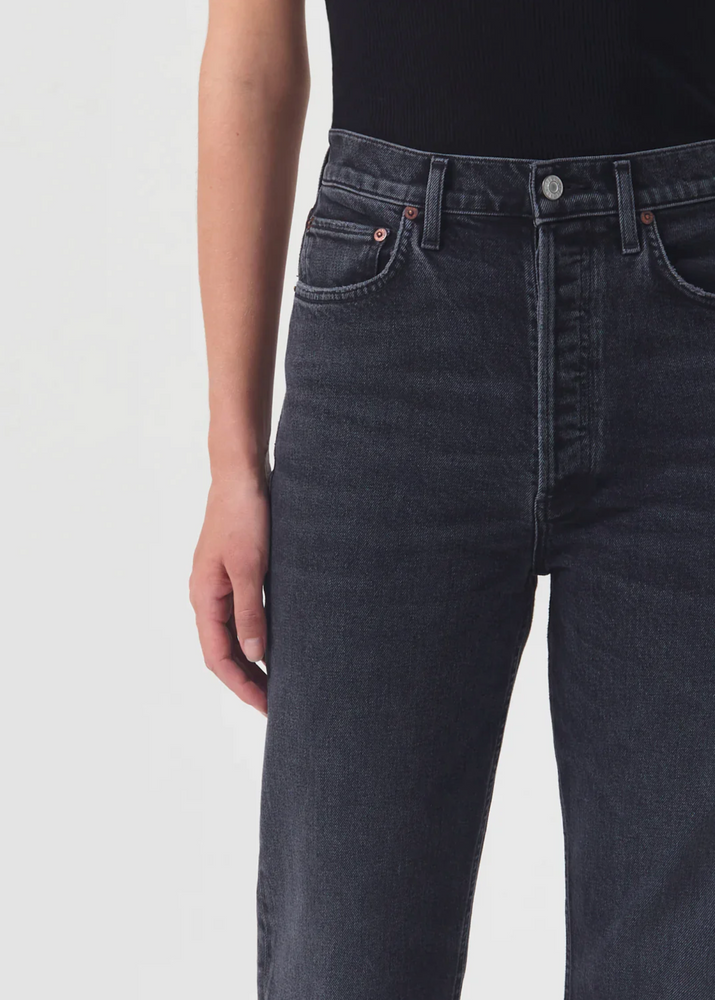 Agolde Stovepipe Jean in Metal