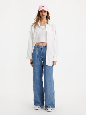 Levi's Baggy Dad Wide Leg Jean in Cause and Effect