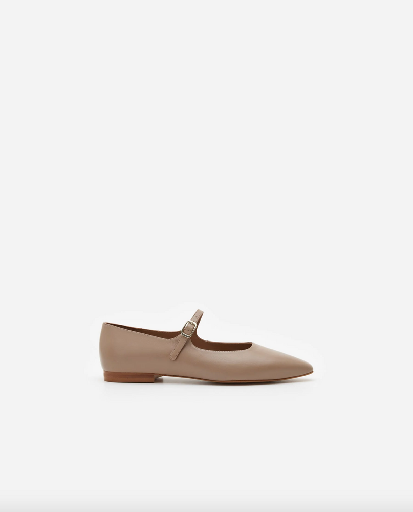 Flattered Camila Leather Ballet Shoe