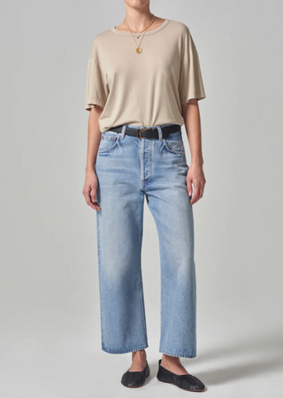 Citizens of Humanity Gaucho Vintage Wide Leg Jean in Misty