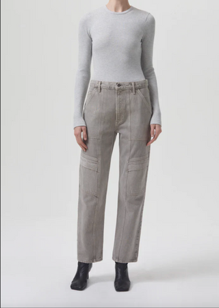 Agolde Alma Shrunken Crew Neck