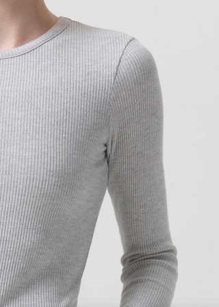 Agolde Alma Shrunken Crew Neck