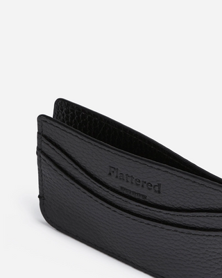Flattered Bonnie Leather Cardholder Black