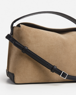 Flattered Helia Handbag Suede Sand