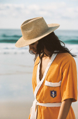 Lack of Color The Inca Fedora in Pineapple