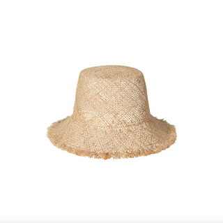 Lack of Color Reef Bucket Hat in Fray Natural