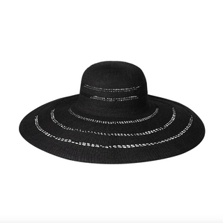 Lack of Color Riviera Ultrawide Hat in Noir