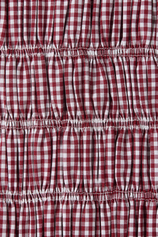 Faithfull Laia Maxi Dress in Deep Red