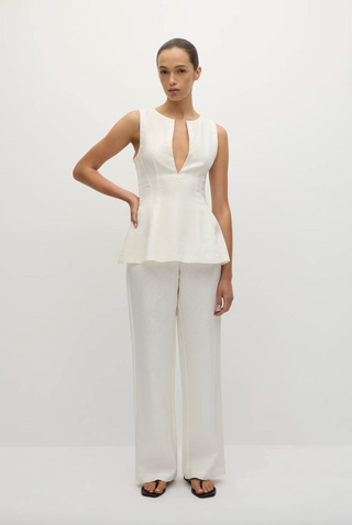 Faithfull Melia Top in White