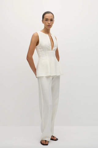 Faithfull Melia Top in White