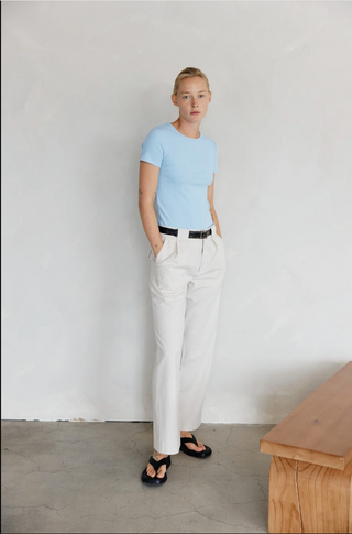 Mod Ref The Reese Top in Light Blue