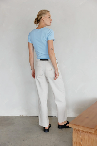 Mod Ref The Reese Top in Light Blue