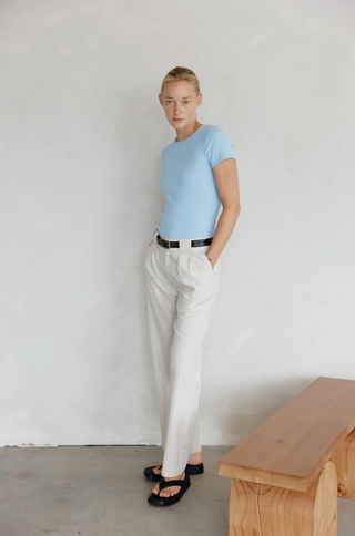 Mod Ref The Reese Top in Light Blue