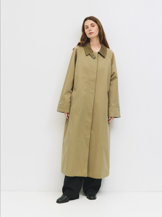 Mod Ref The Emilie Trench Coat in Khaki