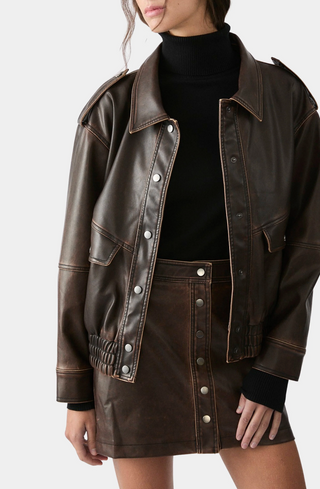 Deluc Thomas Jacket in Chocolate