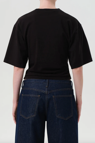 Agolde Shari Tee in Black