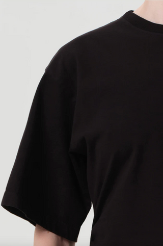 Agolde Shari Tee in Black