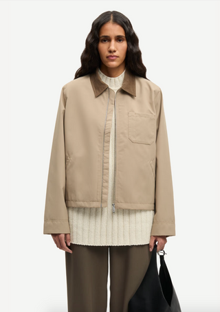 Samsoe Sarobinson Jacket - Greige