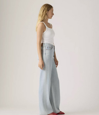 Levi's Ribcage Wide Leg 32" - Of Course Stone