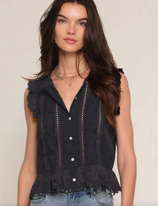 Heartloom Dia Top - Black