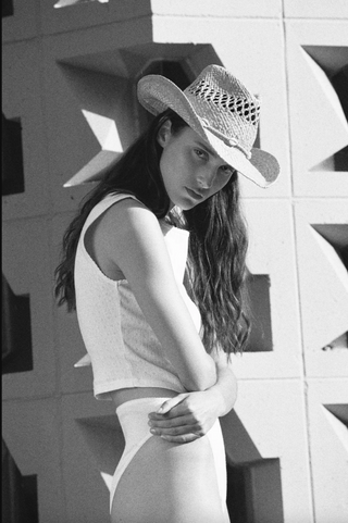 Lack of Color Seashell Cowboy Hat - Natural