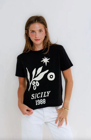 Sunny Somewhere Siciliy 1988 - Vintage Black