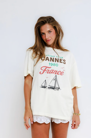 Sunny Somewhere Sailing Club Cannes - Off White